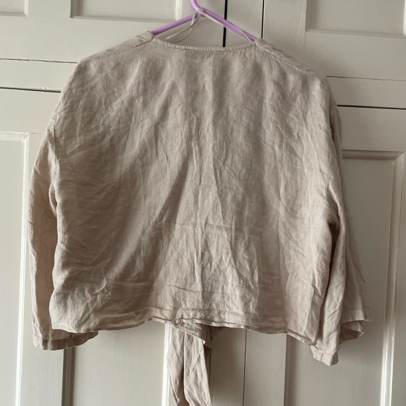 Zara linen top - Picture 7 of 8